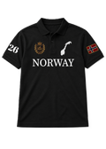 Norway Heritage Polo — Black