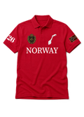 Norway Heritage Polo — Cherry Red
